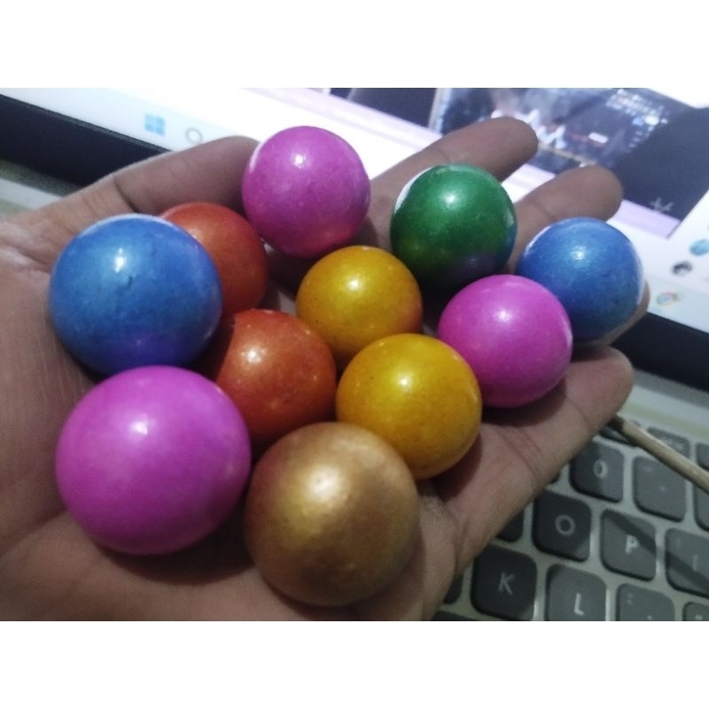 Kelereng Gundu,Big Marble Run Race Color,Kelereng Besar