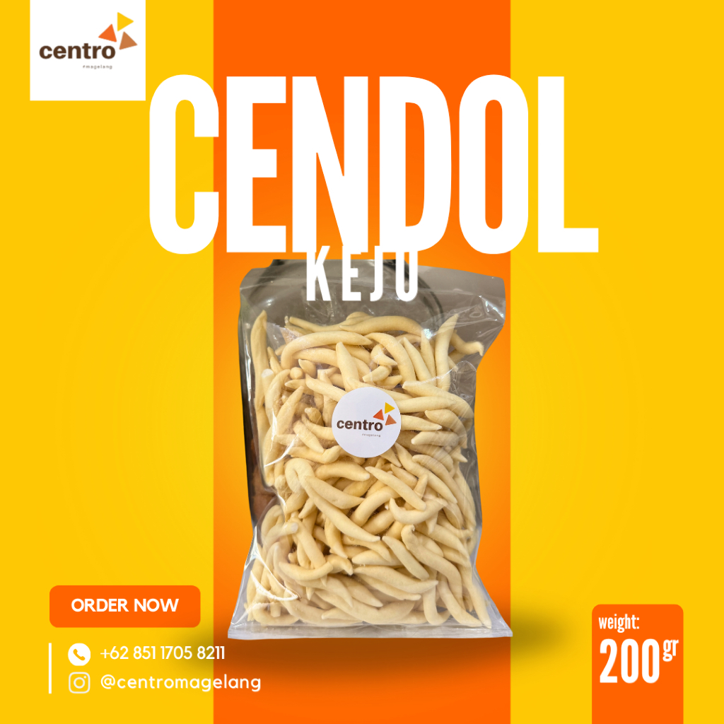 

CENTRO - Cendol Bidaran Keju Gurih Keripik