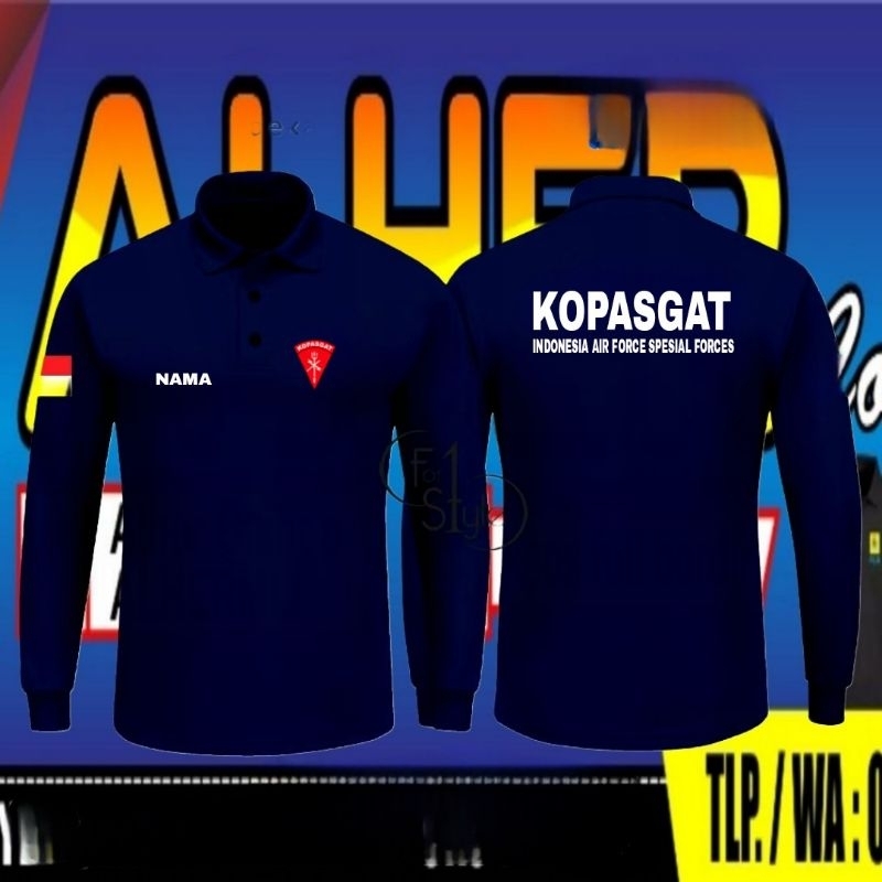 Kaos bordir KOPASGAT kaos KOPASGAT kaos kerah KOPASGAT kaos polo KOPASGAT kaos kerja KOPASGAT baju k