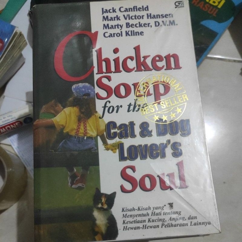 Chicken Soup for rhe cat & dog lover's Soul buku bahasa indonesia
