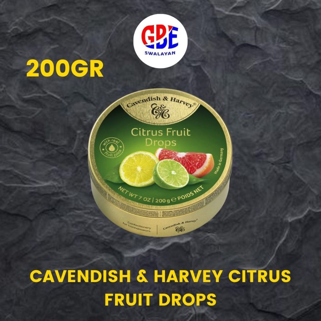 

Cavendish & Harvey Citrus Fruit Drops 200gr