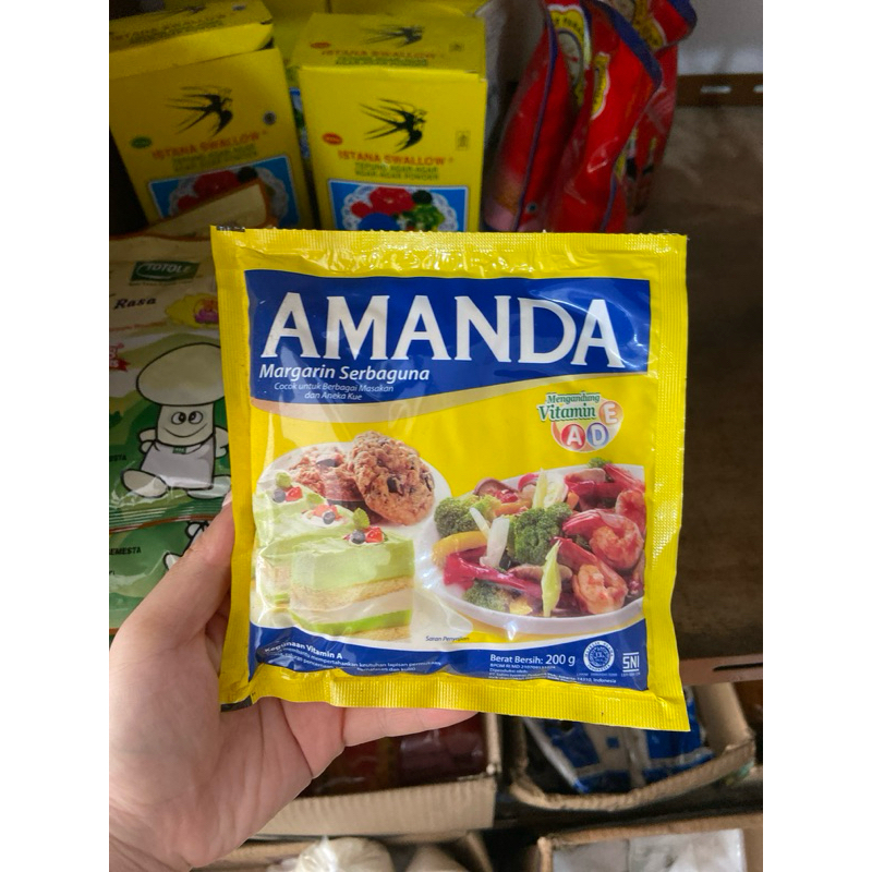 

( Termurah ) Amanda Margarin serbaguna 200gr