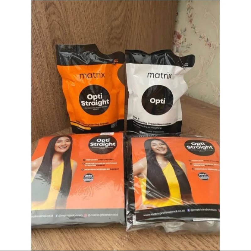 Matrix Opti straight/obat smothing/rebonding/pelurus rambut