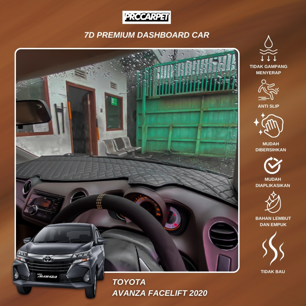 Karpet Dashboard TOYOT AVANZA FACELIFT 2020 Karpet Dashmat Mobil AVANZA FACELIFT 2020 Cover Alas Das