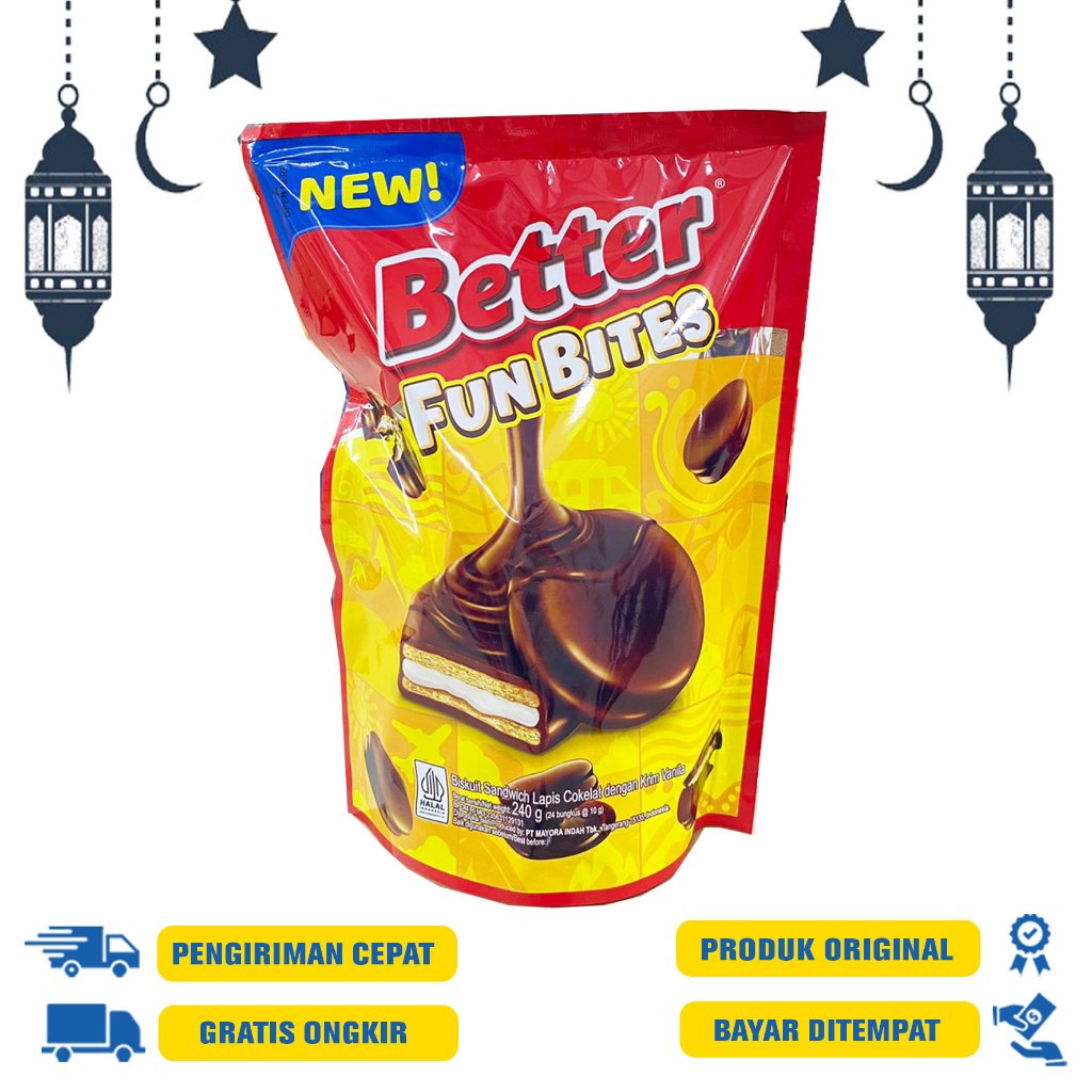 

Better Fun Bites Festive Pouch 240 G.R Isi 25 pcs