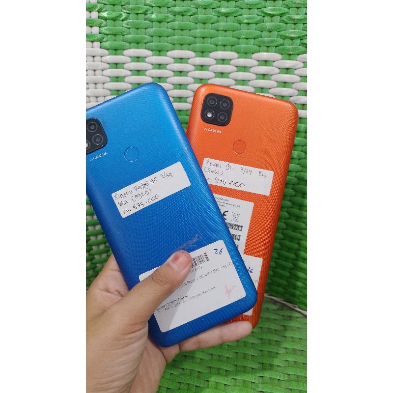 Hp second Redmi 9c 4/64 batangan