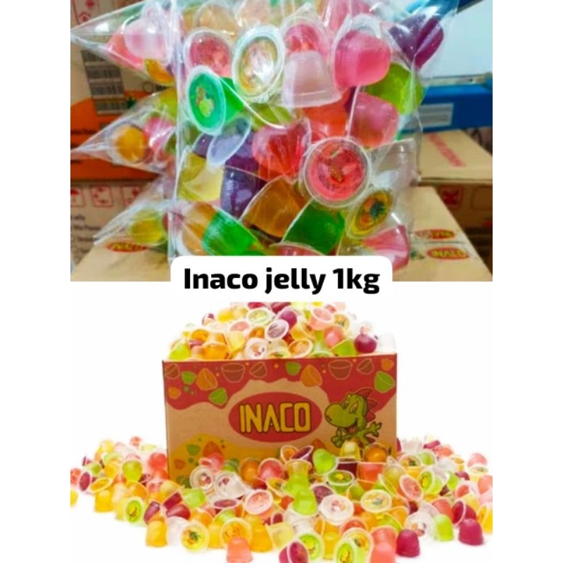 

Inaco Jelly kemasan 1kg isi +- 60