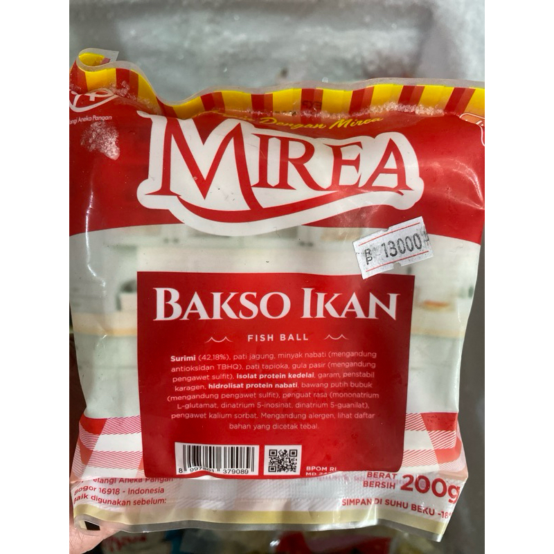 

MIREA BASO IKAN 200gr