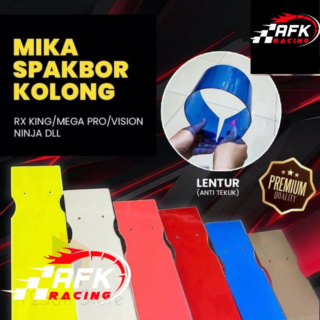 mika kolong RXKing universal atau serbaguna mika kolong spakbor kolong universal segala jenis motor 