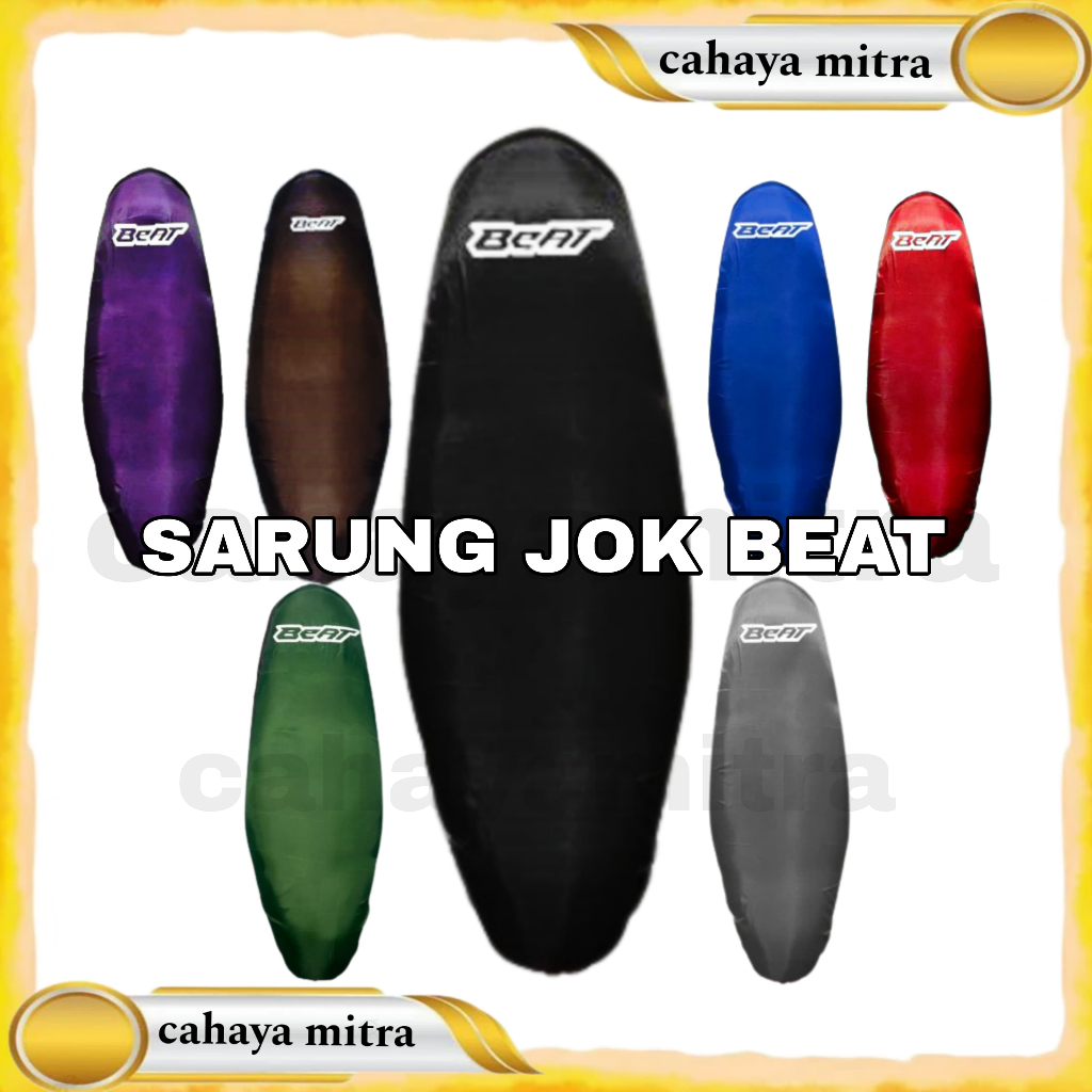 SARUNG JOK MOTOR BEAT // COVER JOK BEAT SARUNG JOK ANTI CAKAR KUCING ANTI AIR