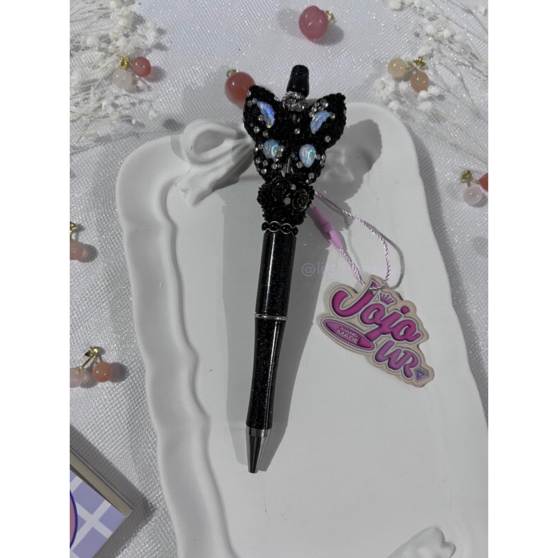 

DIY Pen Black Butterfly / Pen Cantik / Beaded Pen