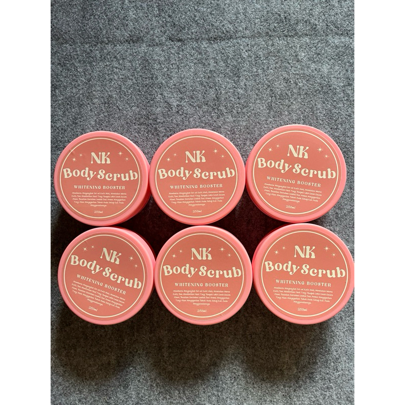 NK body scrub whitening booster