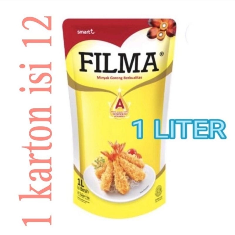 

Minyak goreng Filma 1L 1pc