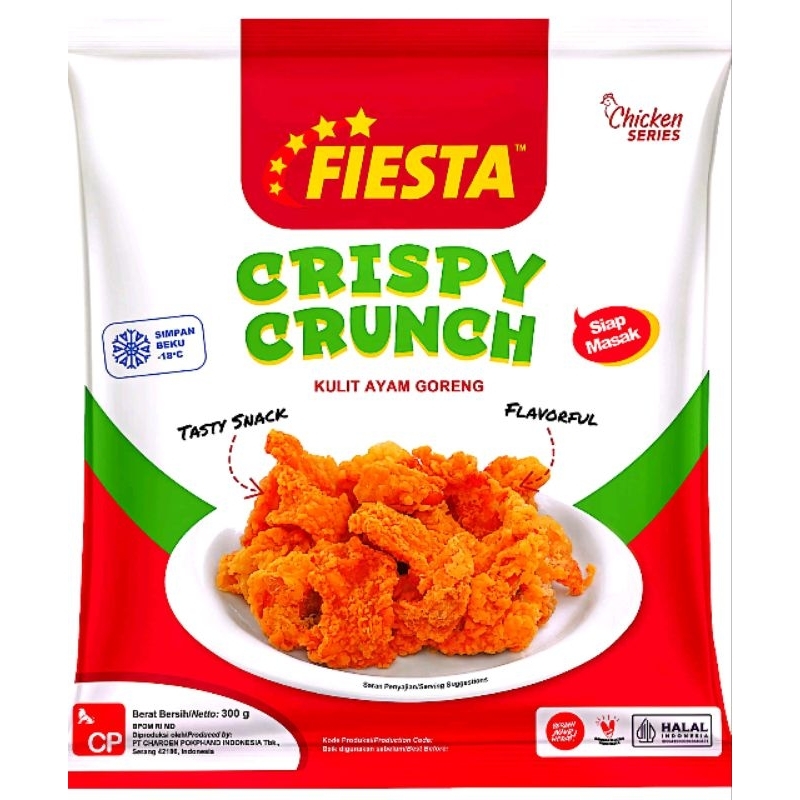 

FIESTA CRISPY CRUNCH KULIT AYAM RENYAH 300 gr