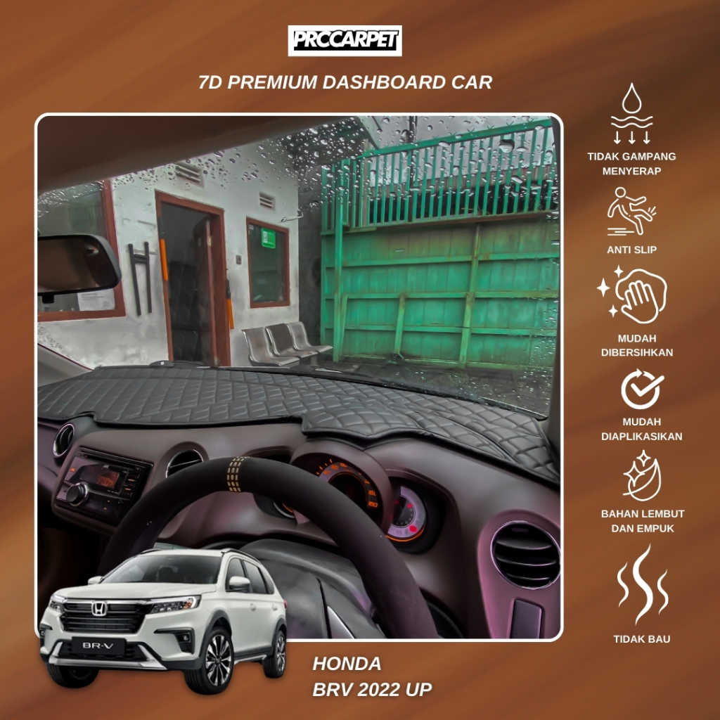 Karpet Dashboard HONDA BRV 2022UP Karpet Dashmat Mobil BRV 2022UP Cover Alas Dashboard Premium