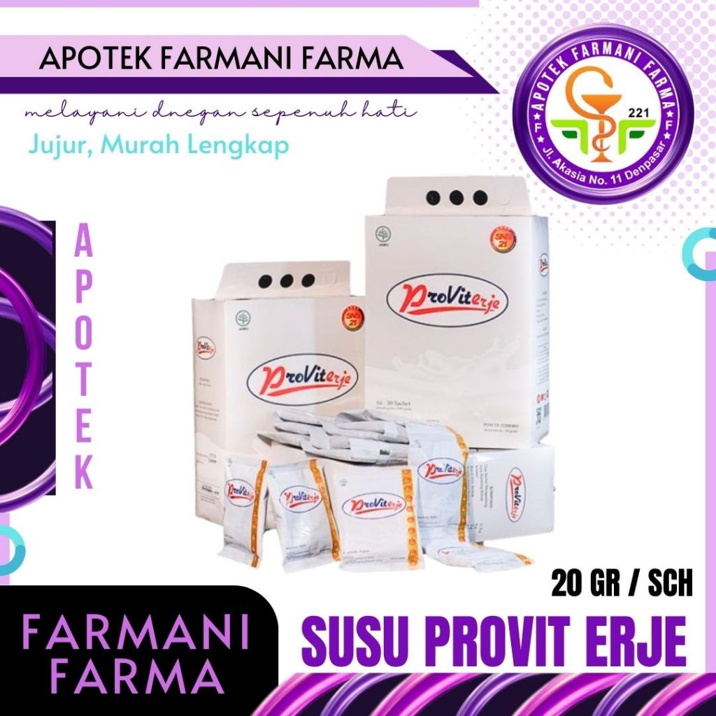 

SUSU PROVIT ERJE / SUSU KAMBING ETAWA / 20 GR / SCH