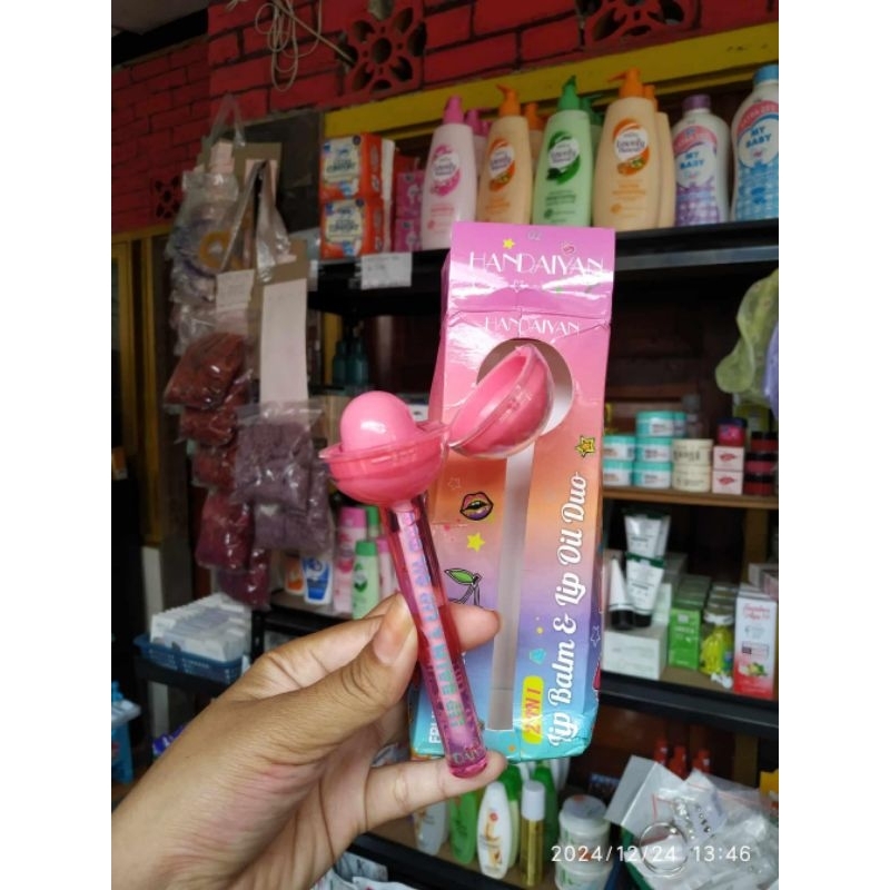 Lipblam & Lip Oil Duo 2in1 Handaiyan