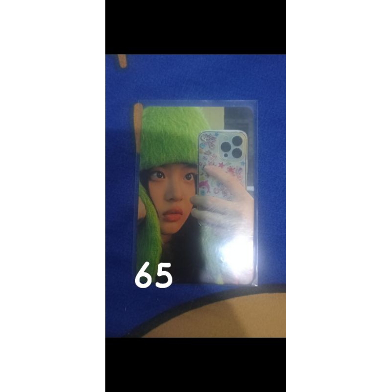 photocard hanni iphone official