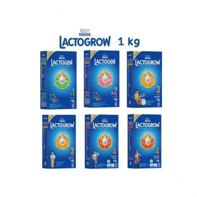 

LACTOGROW LACTOGEN 1 2 3 4 HAPPY NUTRI 1000GR VANILLA MADU