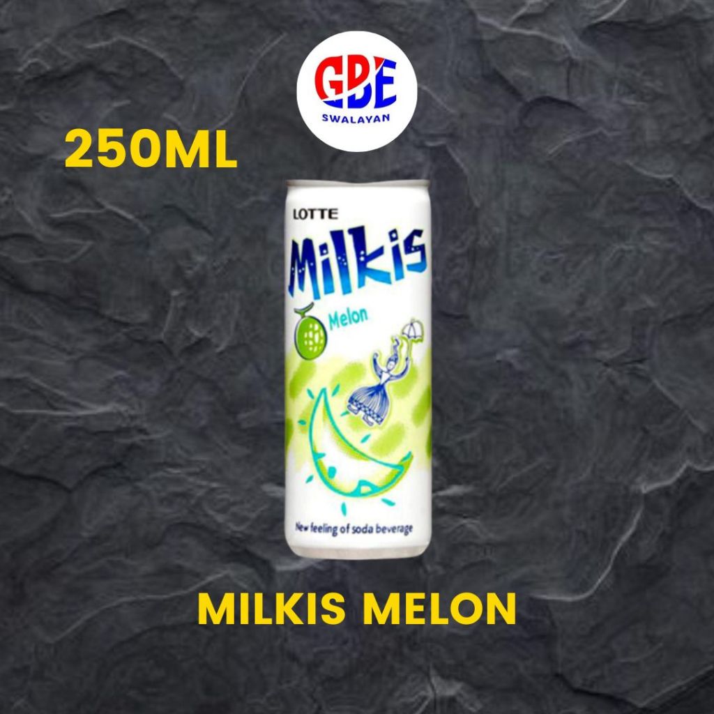 

LOTTE MILKIS MELON SUSU SODA 250ML