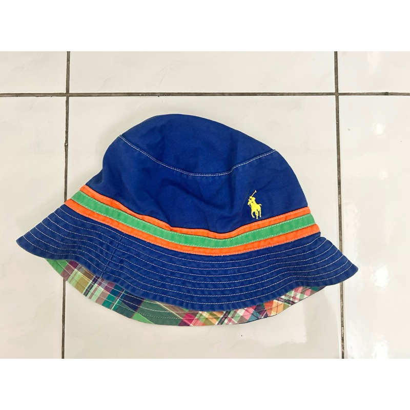 Preloved Topi Bulat Denim