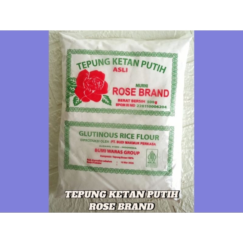 

Rose tepung ketan putih 500 gr
