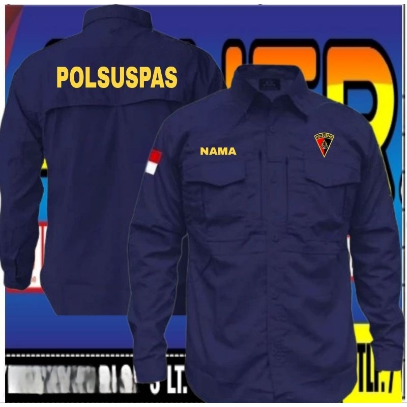 terbaru kemeja tactical polsuspas baju tactical polsuspas seragam tactical polsuspas kemeja POLSUSPA