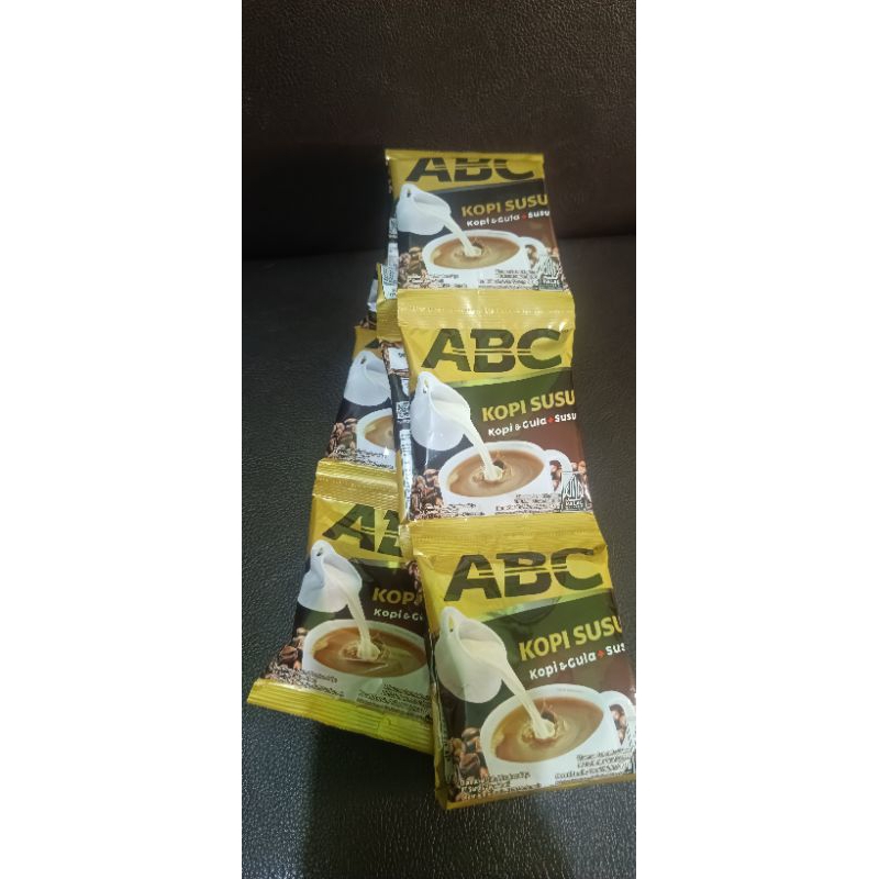 

Kopi ABC Susu 1 renceng isi 10 sachet