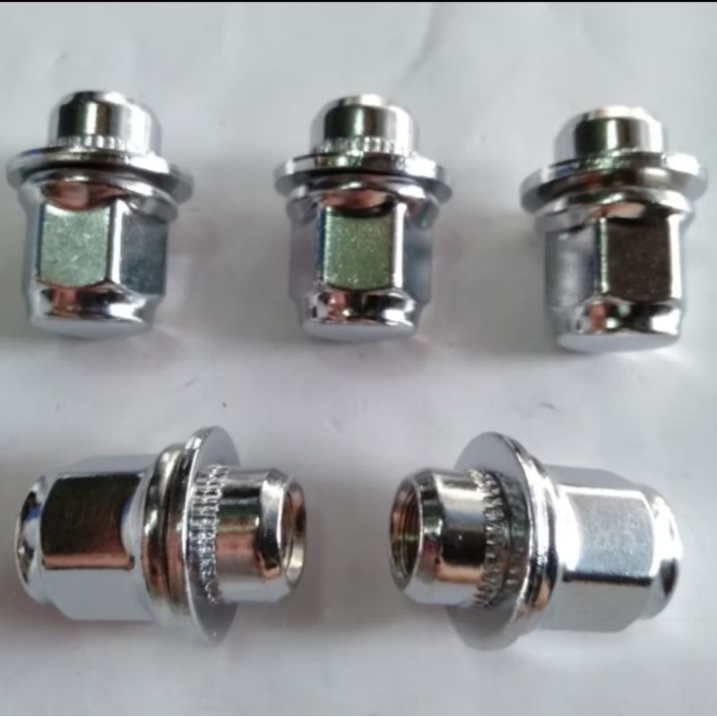 Mur Roda Kuping Drat / Baut Roda Kuping Murah Chrome