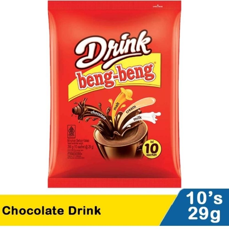 

Drink Beng Beng Chocolate Drink (10x29gr) Bag 10sachet