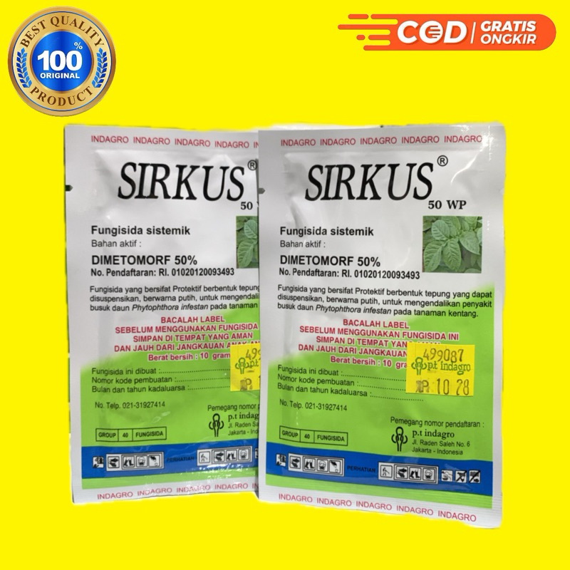 Fungisida Sirkus 50wp - PT Indagro produk