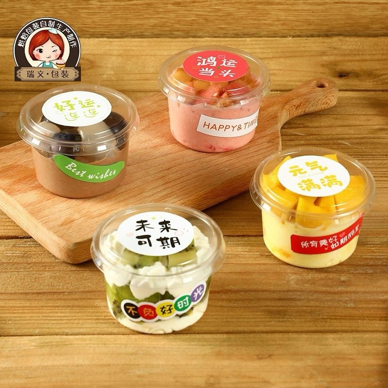 

Dessert Cup Mini Pudding Ice Cream Korean Dessert Thailand Mini Cake