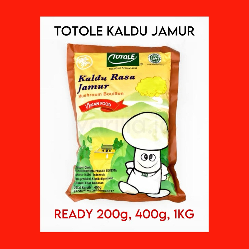 

READY TERMURAH Totole Kaldu Rasa Jamur Mushroom Bouillon Vegan Food