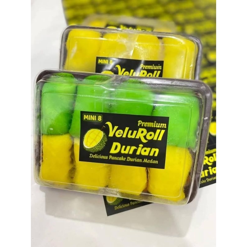 

PANCAKE DURIAN MINI VELUROLL MEDAN