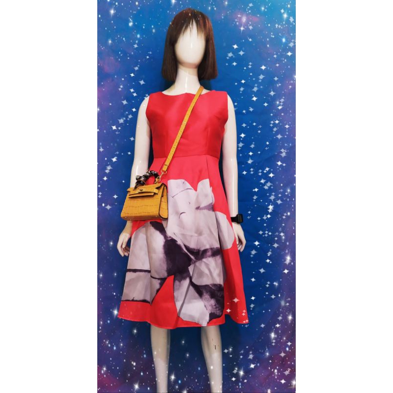 Dress Wanita Merah,dress Natal