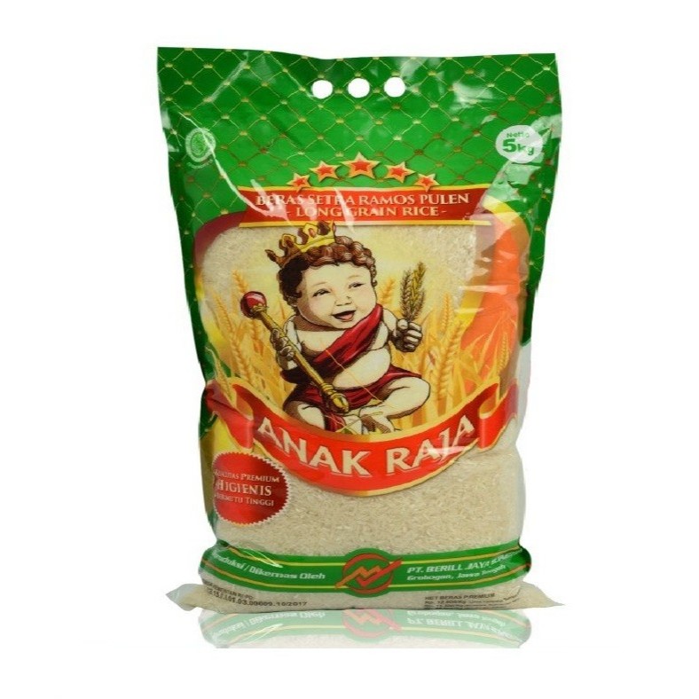 

beras setra ramos premium long grain anak raja 5 kg