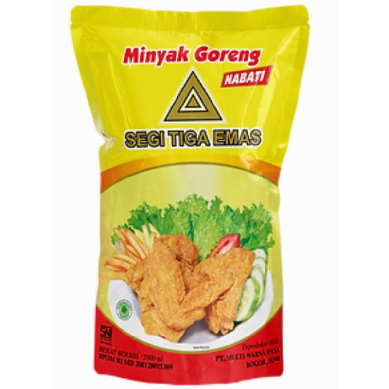 

Minyak Goreng Segitiga Emas 2L