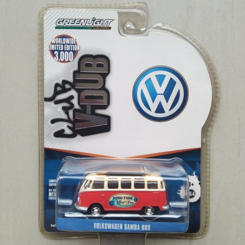 Greenlight VW Volkswagen Samba Bus Surf Shop V-Dub