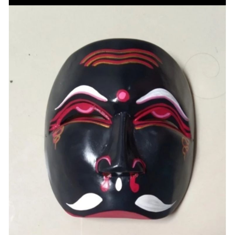 TOPENG KAYU DAGELAN LUCU PENTUL DAN TEMBEM SATU SET