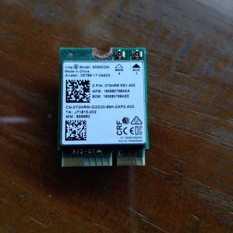 wifi card dell g7 7588