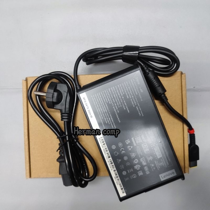230W Charger Adaptor For Legion 5 Legion 5 Pro Legion 5i 20V 11.5A USB Kotak Original