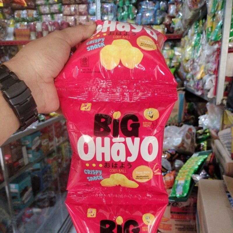 SNACK BIG OHAYO BERHADIAH UANG ISI 10 PCS PER SATU RENCENG