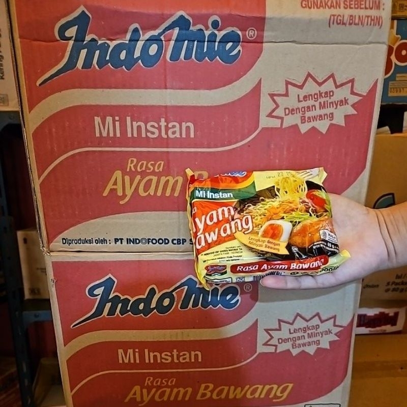 

INDOMIE AYAM BAWANG 1 DUS ISI 40 PCS