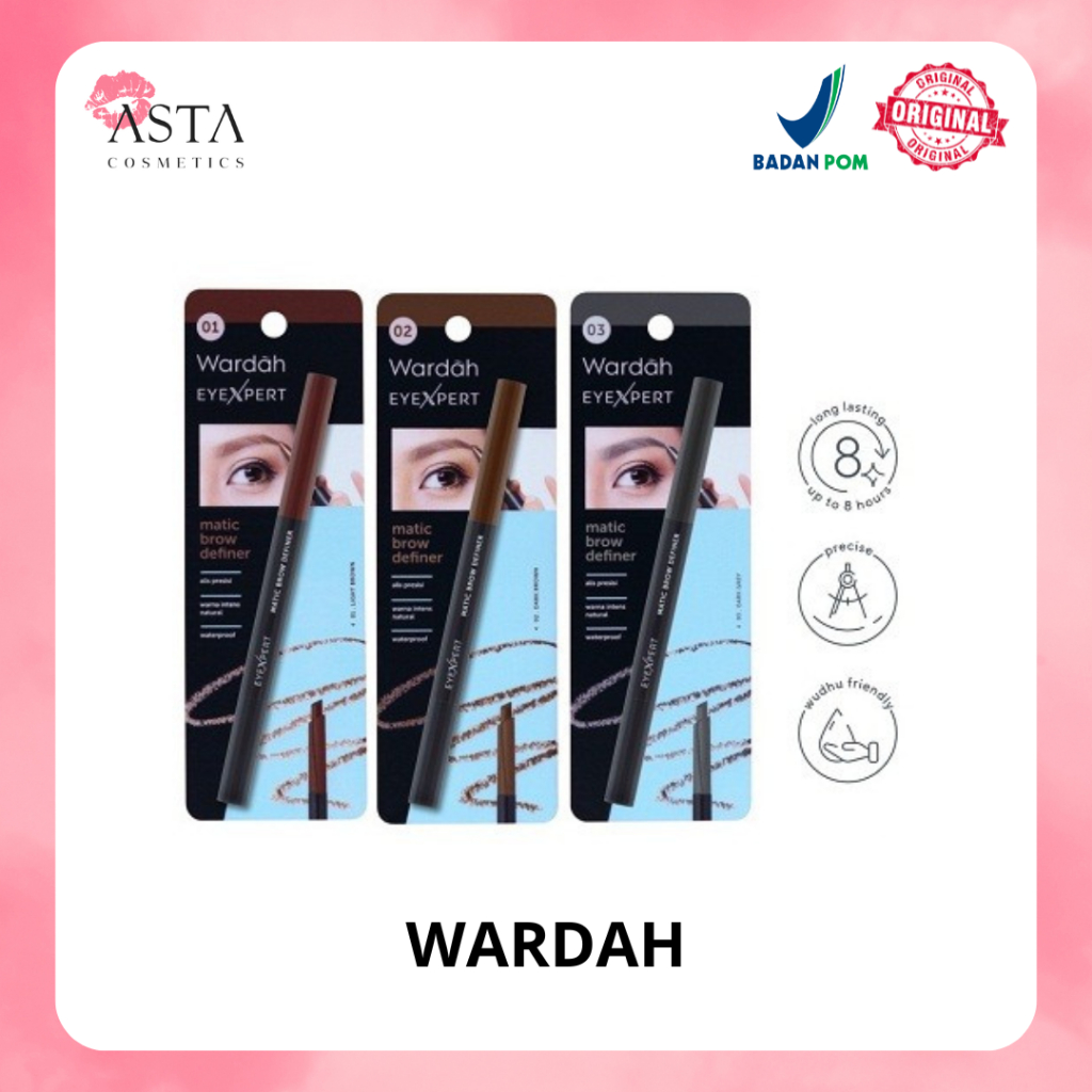 WARDAH EYEBROW MATIC EYEXPERT MATIC BROW DEFINER