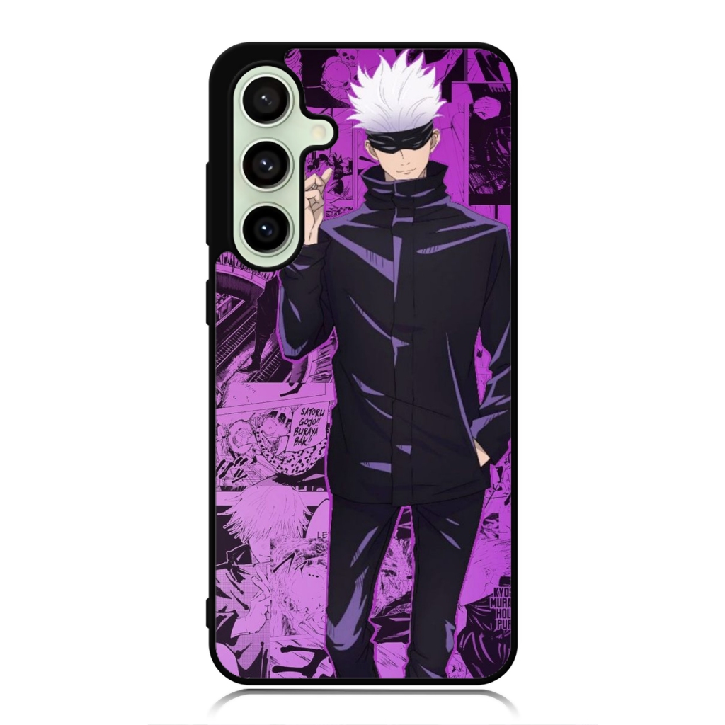 Phone Case Samsung A56 A55 A54 A53 A52 A17 A07 Tpu Rubber custom Jujutsu Kaisen Satoru Gojo