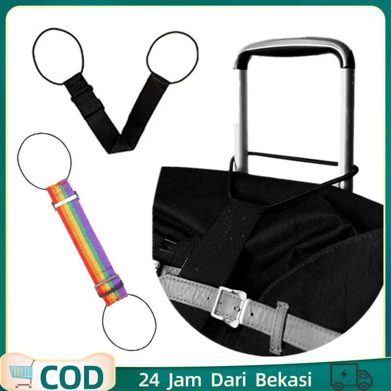 Luggage Strap Belt Tali Koper Elastis Strap Luggage Strap Gantungan Koper