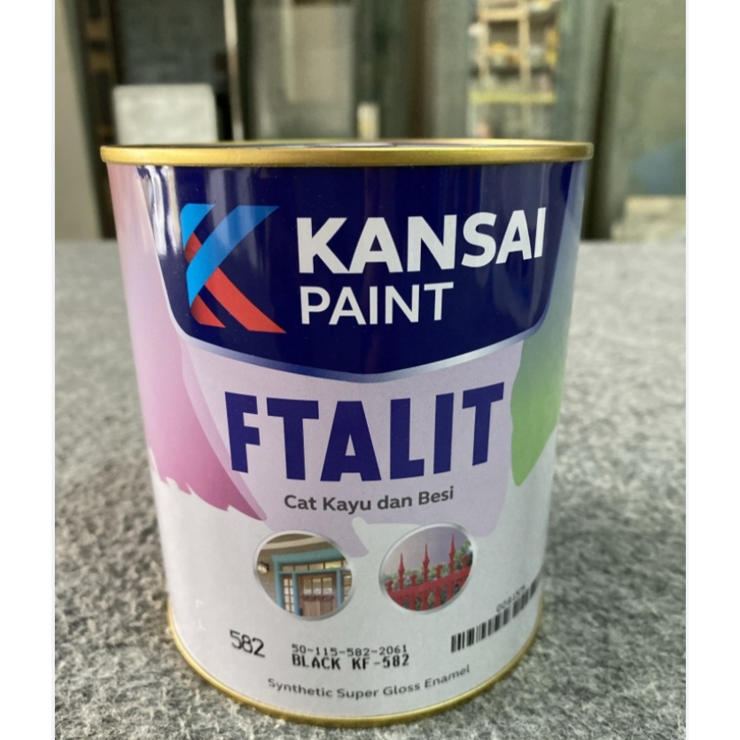 cat ftalit 1 kg warna Super white