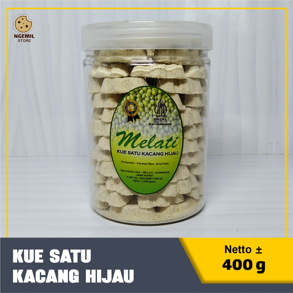 

Kue Satu - Kue Kacang Hijau - Kue Kering - Kue Satu Melati