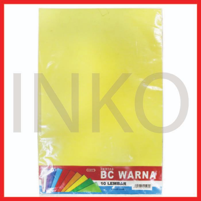 

KIKY KERTAS BC WARNA 10LEMBAR