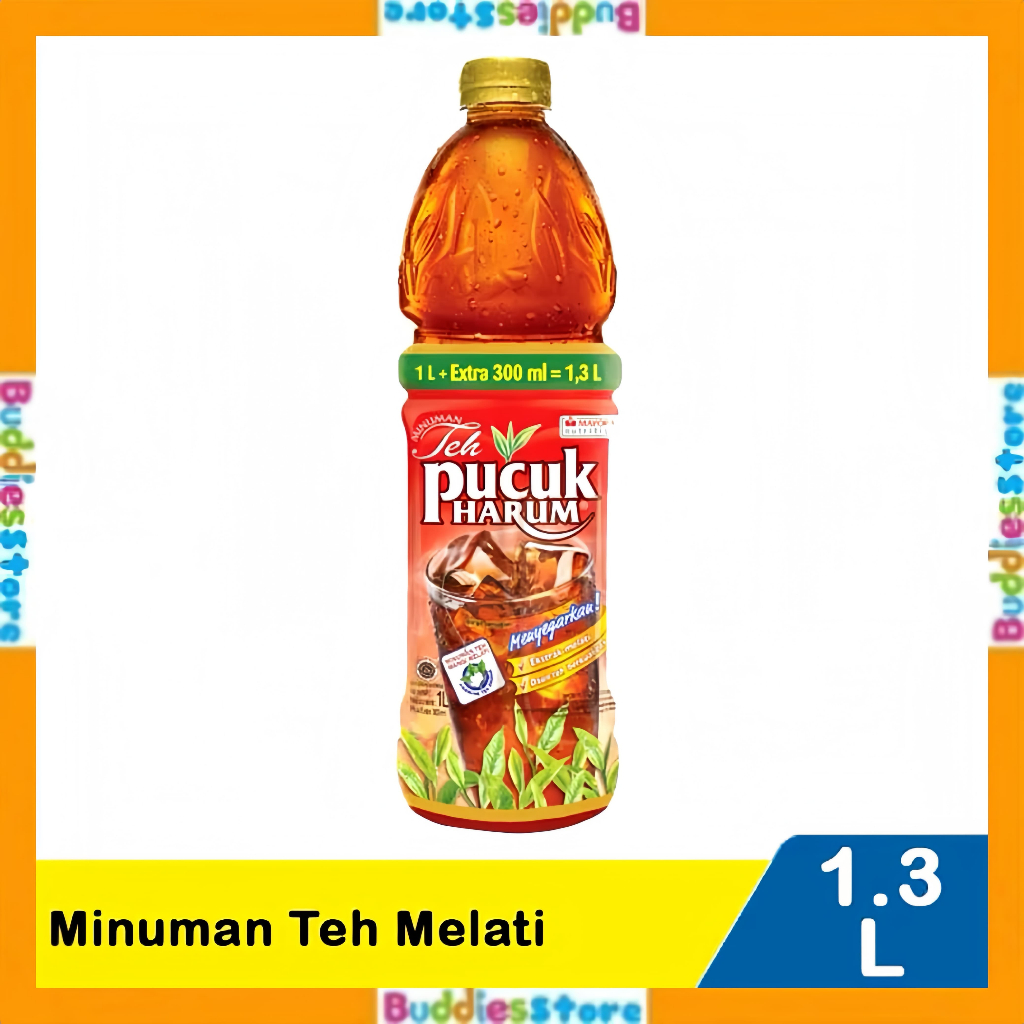 

[COD] TEH PUCUK HARUM 1300ML / MINUMAN TEH JASMINE 1300ML